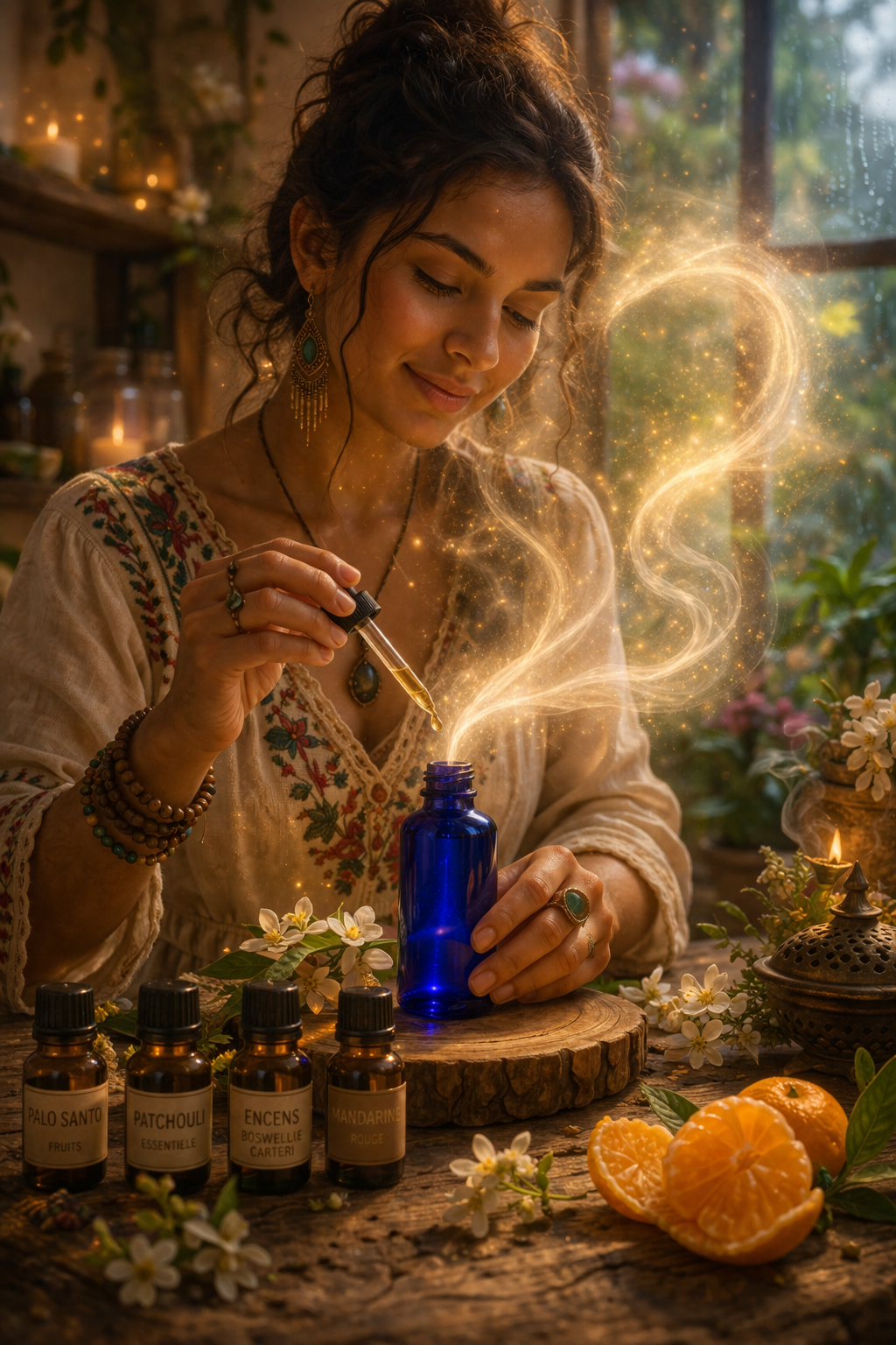 Parfum naturel aux huiles essentielles: une recette pour transformer les jours gris
